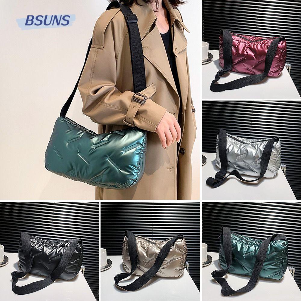 Túi Xách Messenger Đeo Vai Có Đệm Cotton Gọn Nhẹ