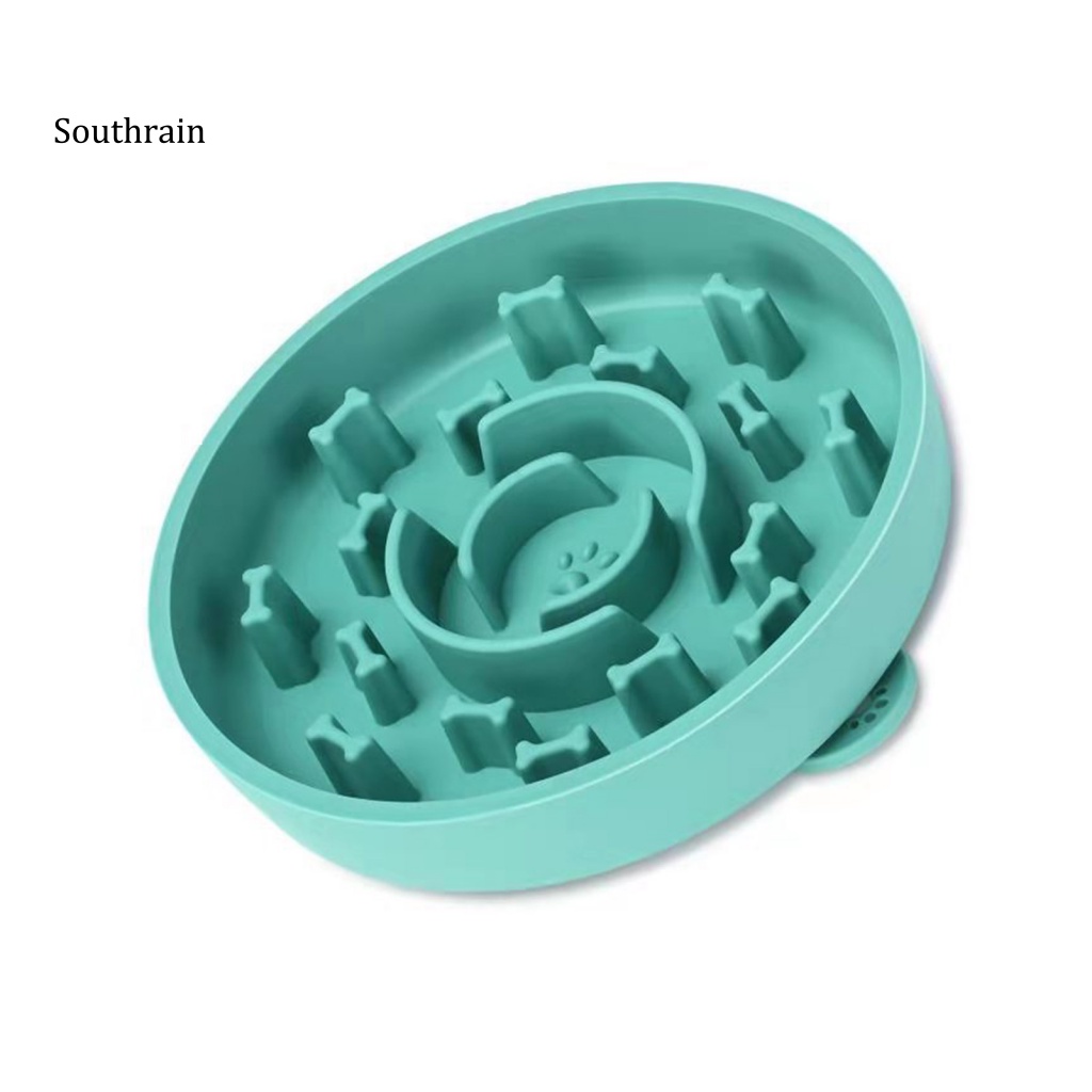 Dụng Cụ Đựng Thức Ăn Bằng Silicone Không Trơn Dành Cho Thú Cưng