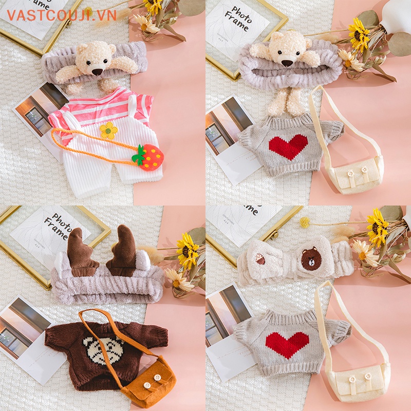 Dây Buộc Tóc Hình Chú Vịt Nhồi Bông 30cm Xinh Xắn Cho Búp Bê VASTJI