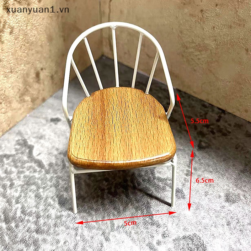 Ghế Mini Xinh Xắn Cho Ngôi Nhà Búp Bê