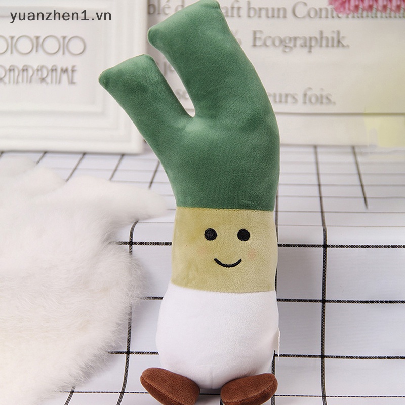 1 Búp Bê Nhồi Bông Hình Trái Bắp Broccoli Hoạt Hình Đáng Yêu