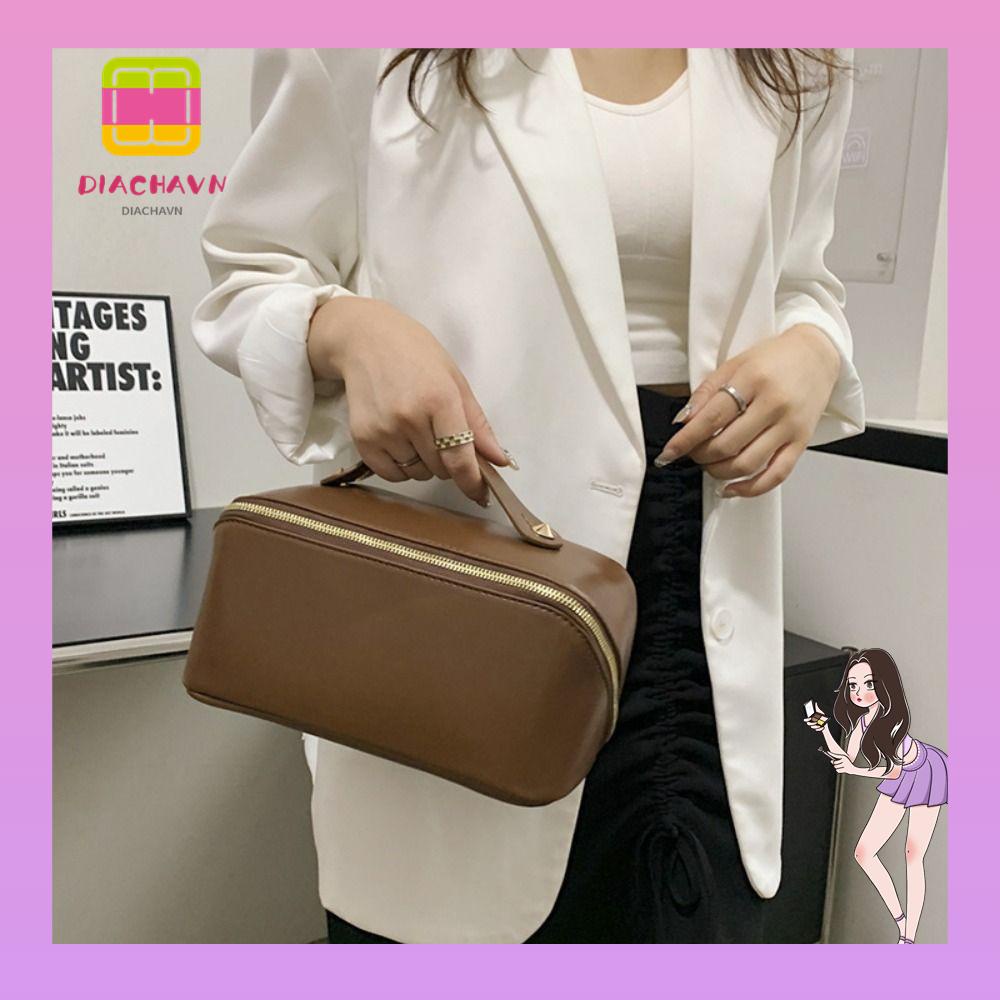 Túi Đựng Mỹ Phẩm Cầm Tay Kích Cỡ Lớn Tiện Dụng