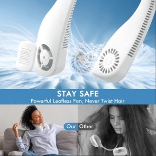 Quạt Đeo Cổ Tích Điện Mini LVN HEDGING