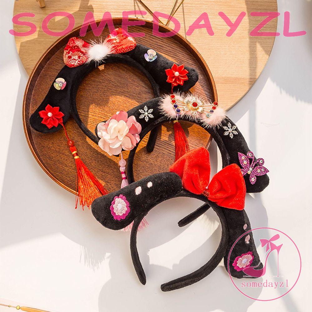 Trâm Cài Tóc Đính Nơ Tua Rua Phong Cách Trung Hoa Cổ Điển Cho Nữ