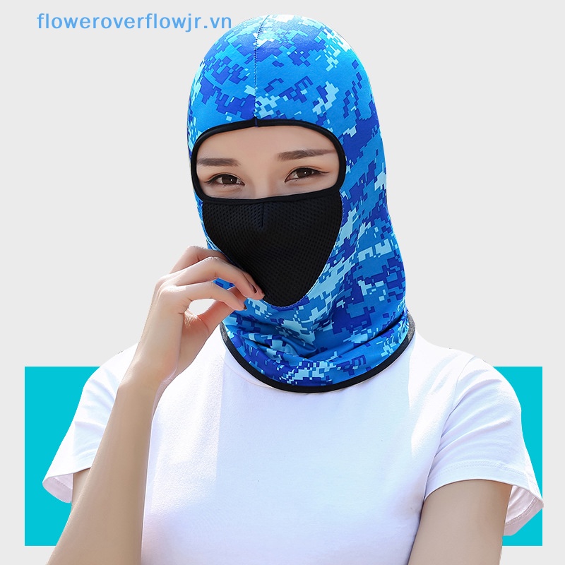 Fjr Mặt Nạ Trùm Đầu Thoáng Khí Balaclava Cho Mũ Bảo Hiểm Xe Máy Chạy Xe Đạp