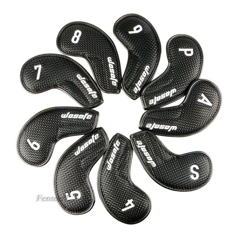 Bộ 9 Vỏ Bọc Đầu Gậy Đánh Golf Bằng Sắt Chuyên Dụng Fenteer1