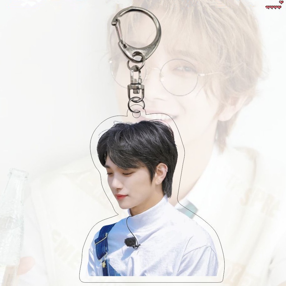 1 Móc Chìa Khóa Acrylic Hình Nhóm Nhạc SEVENTEEN JEONGHAN JOSHUA