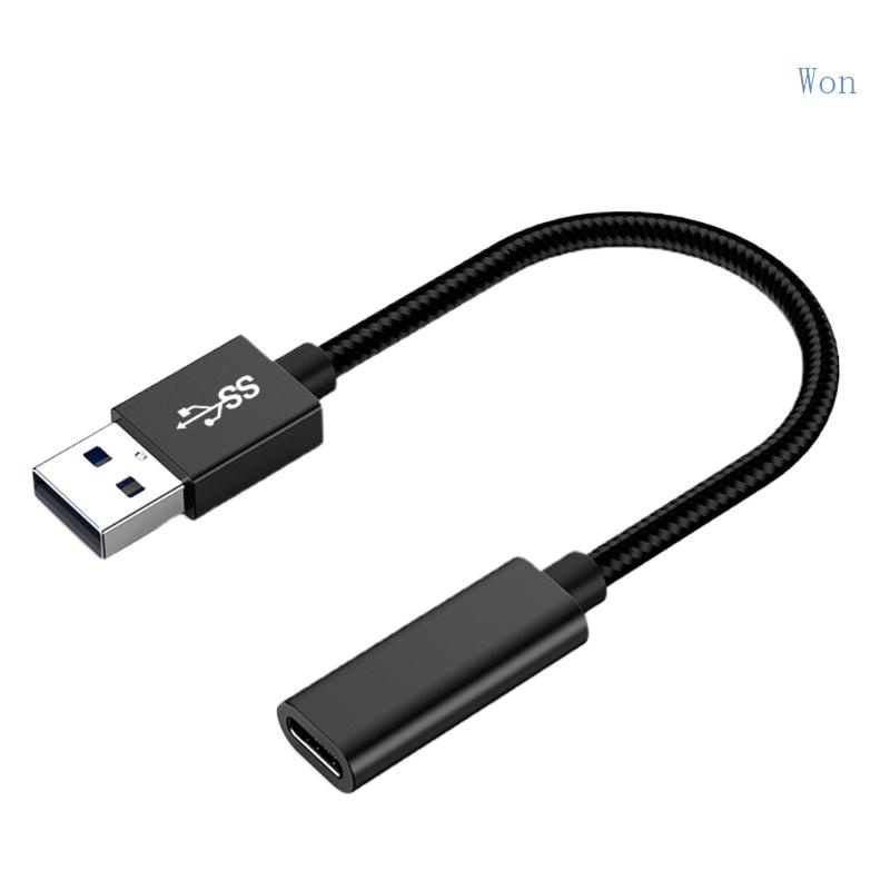 Dây Cáp Sạc USB 3 0 Loại C Hai Trong Một 15cm Bền Bỉ Cho Điện Thoại Di Động Và Máy Tính