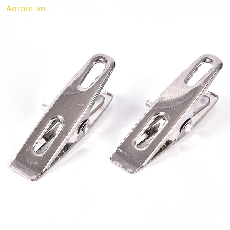 Set 20 Kẹp Phơi Quần Áo Bằng Thép Không Gỉ Chất Lượng Cao