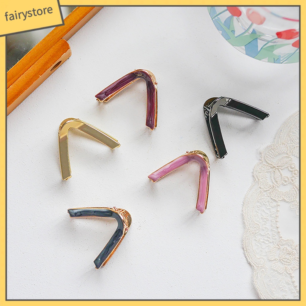 Kẹp Tóc Hợp Kim Hình Chữ V Trang Trí Tóc Cho Nữ