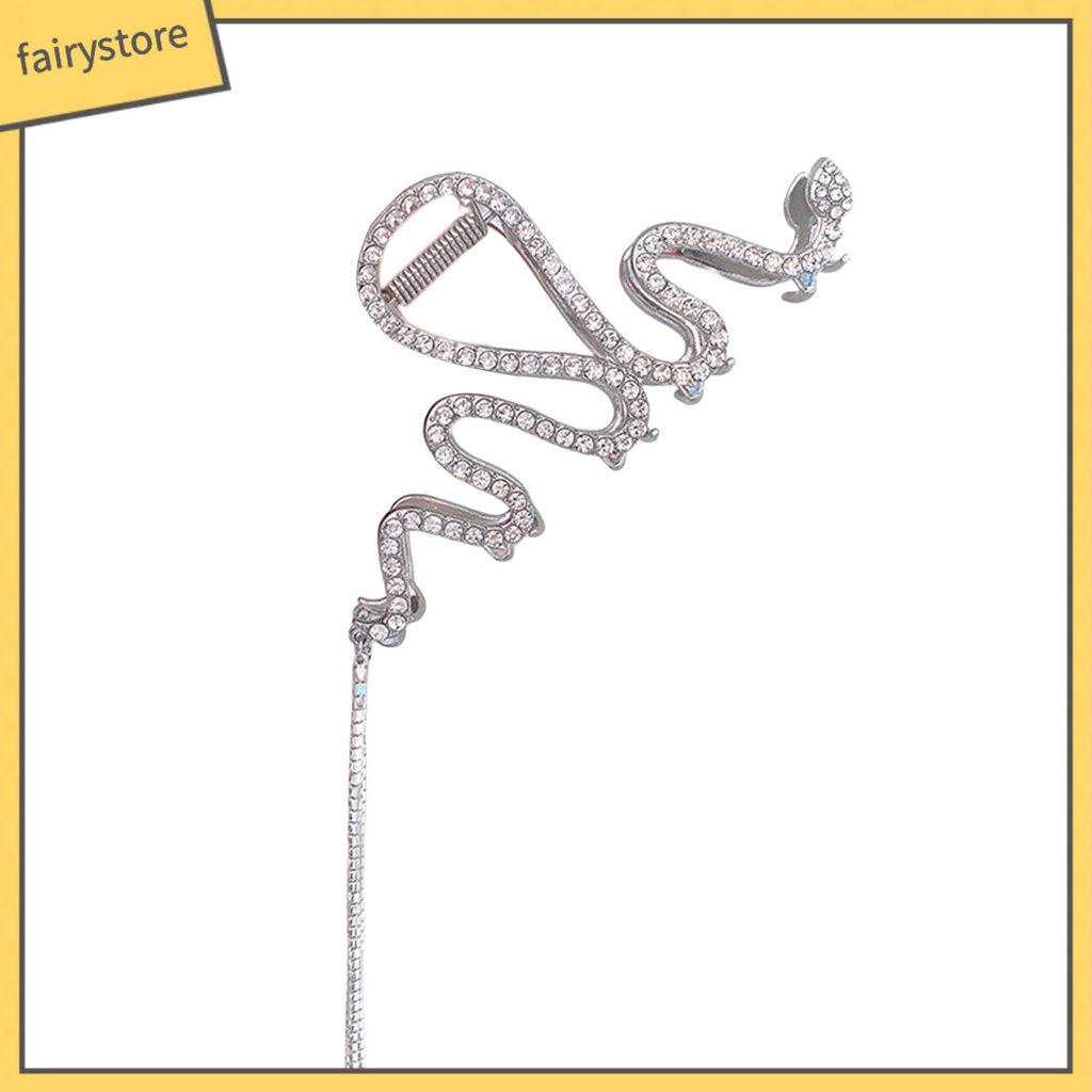 Kẹp Tóc Càng Cua Cỡ Lớn Đính Đá Lấp Lánh Sang Trọng Cho Nữ