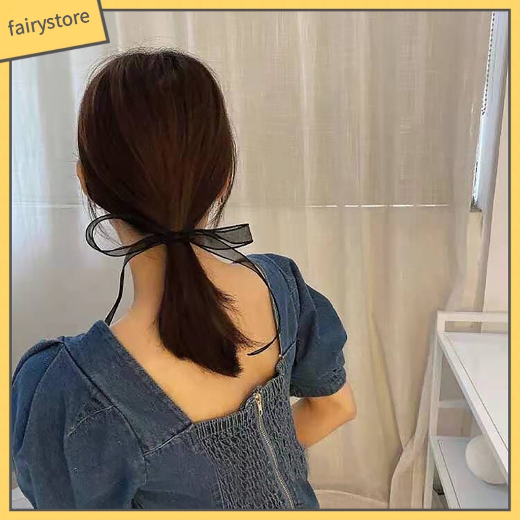 Băng Đô Cài Tóc Phối Lưới Phong Cách Pháp Thời Trang Xinh Xắn Cho Nữ