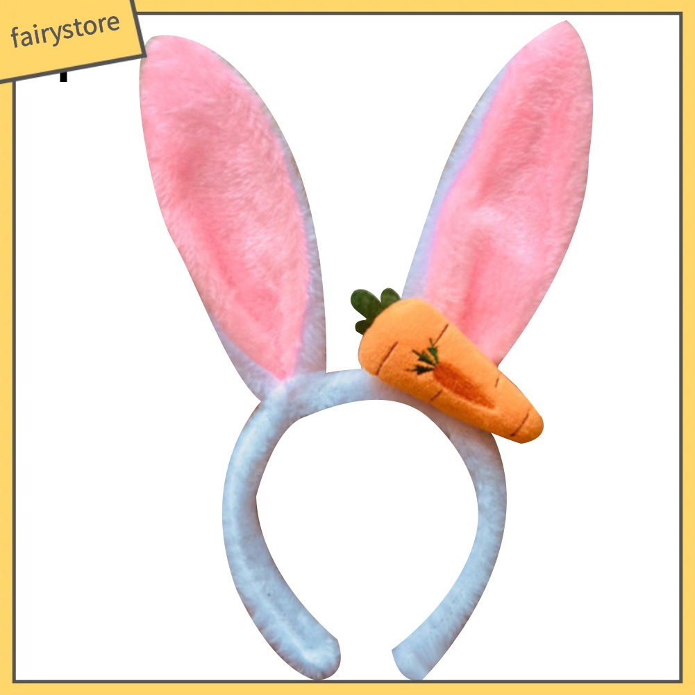 Băng Đô Cài Tóc Tai Thỏ Dễ Thương Cho Bé