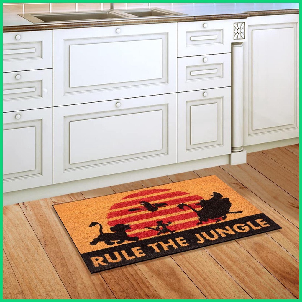 Thảm Lót Sàn Nhà Bằng Vải Nhung Pha Lê Siêu Thấm Nước Chống Trượt Kích Thước 40x60cm Có Thể Giặt Sạch Tiện Dụng Cho Jiwv