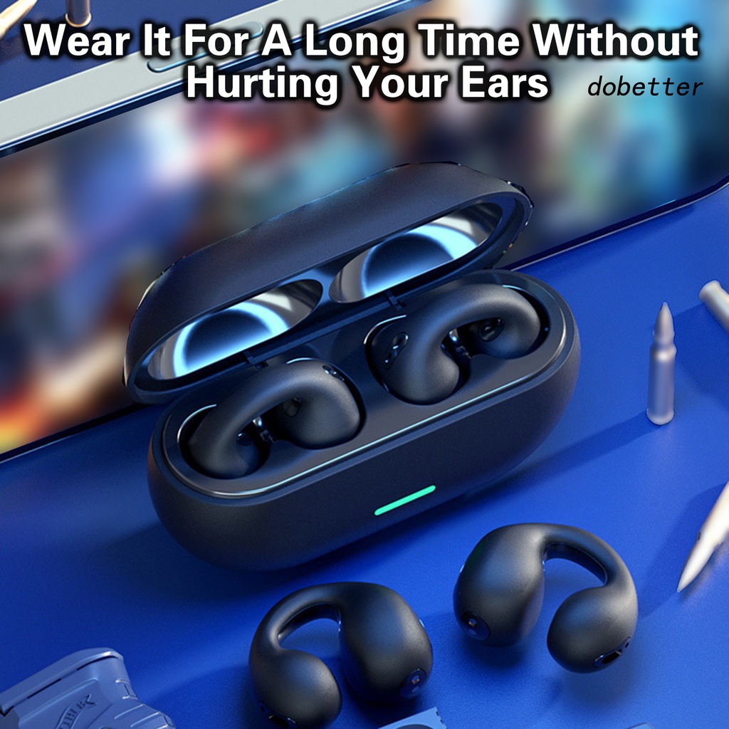 [DO] Tai Nghe Thể Thao Không Dây Bluetooth S2 Kẹp Tai Cảm Ứng Âm Thanh Vòm Giảm Tiếng Ồn Không Đau