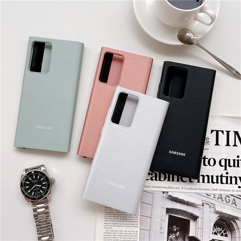 Bao Da Điện Thoại Nắp Lật Thông Minh Cho Samsung Galaxy Note 20 Ultra 5G Note20