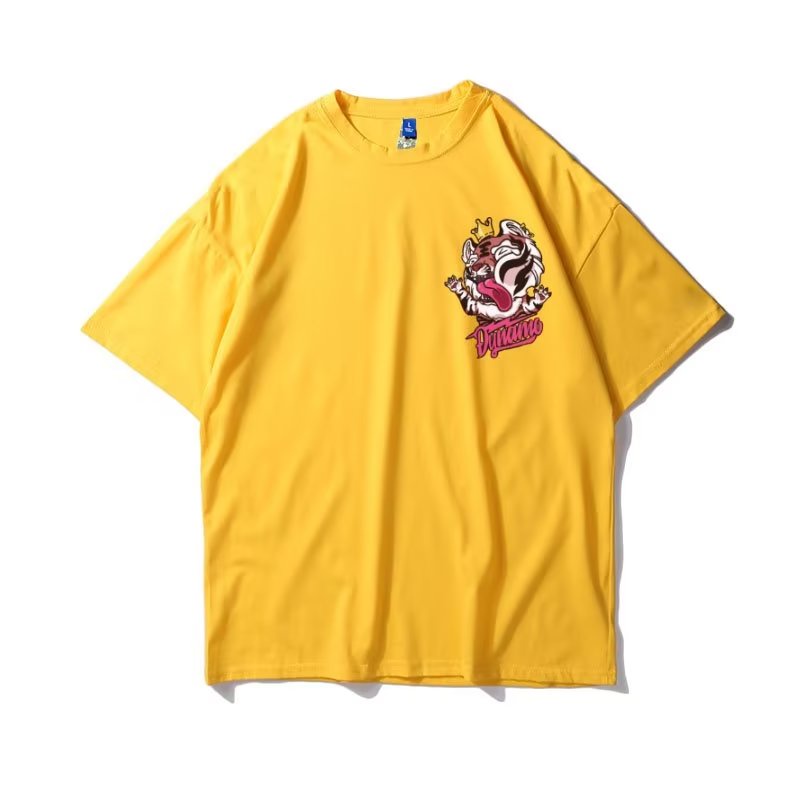 Áo Thun Nam Tay Ngắn Phong Cách Đường Phố Năng Động