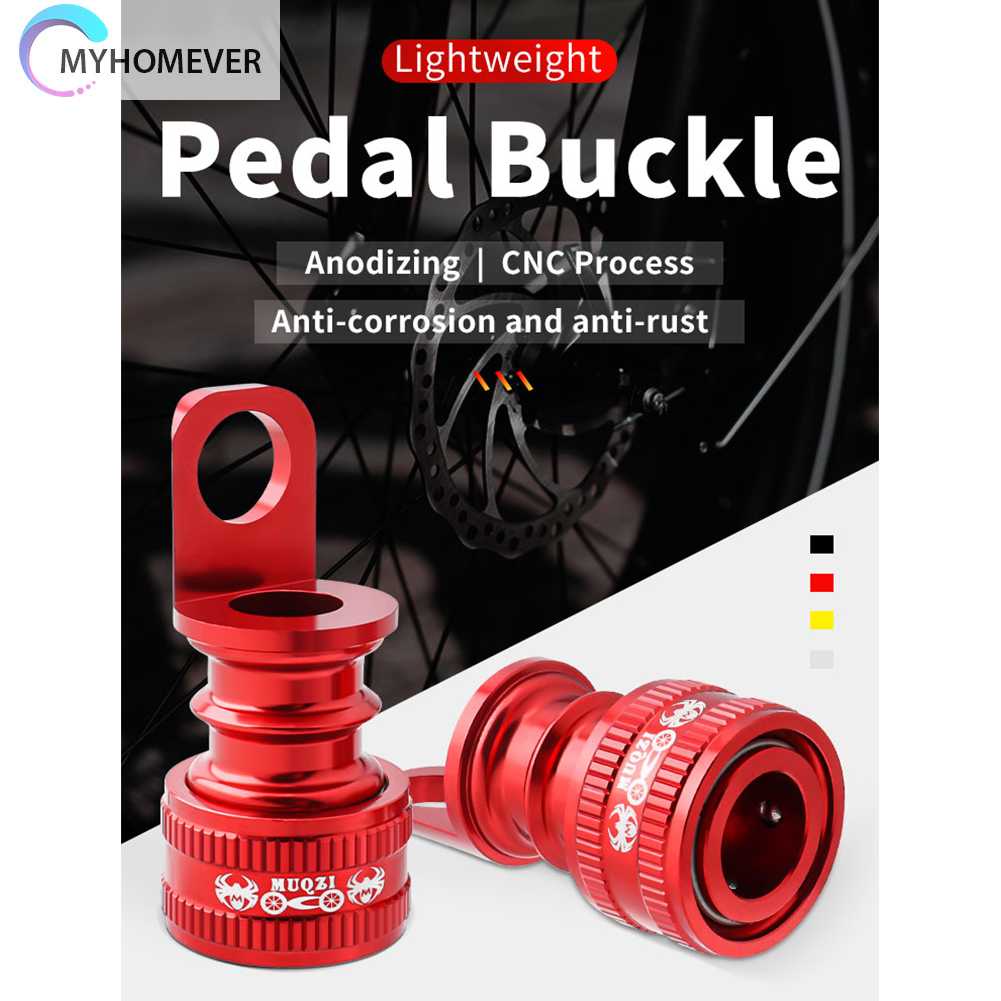 Set 2 Khóa Bàn Đạp Tháo Lắp Nhanh Tiện Lợi Dành Cho Xe Đạp MUQZI