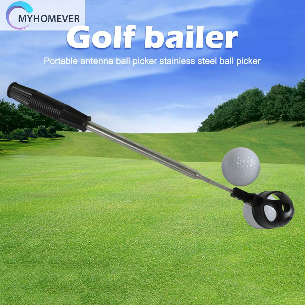 Dụng Cụ Nhặt Bóng Golf 8 Đoạn Bằng Thép