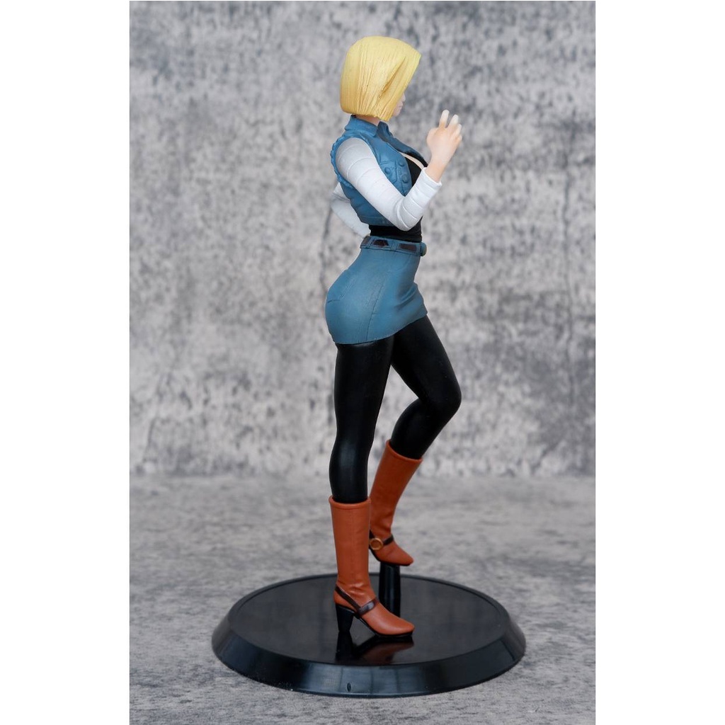 Mô Hình Nhân Vật Lazuli Hoạt Hình Dragon Ball Super Android 18 19cm Trang Trí Nhà Cửa