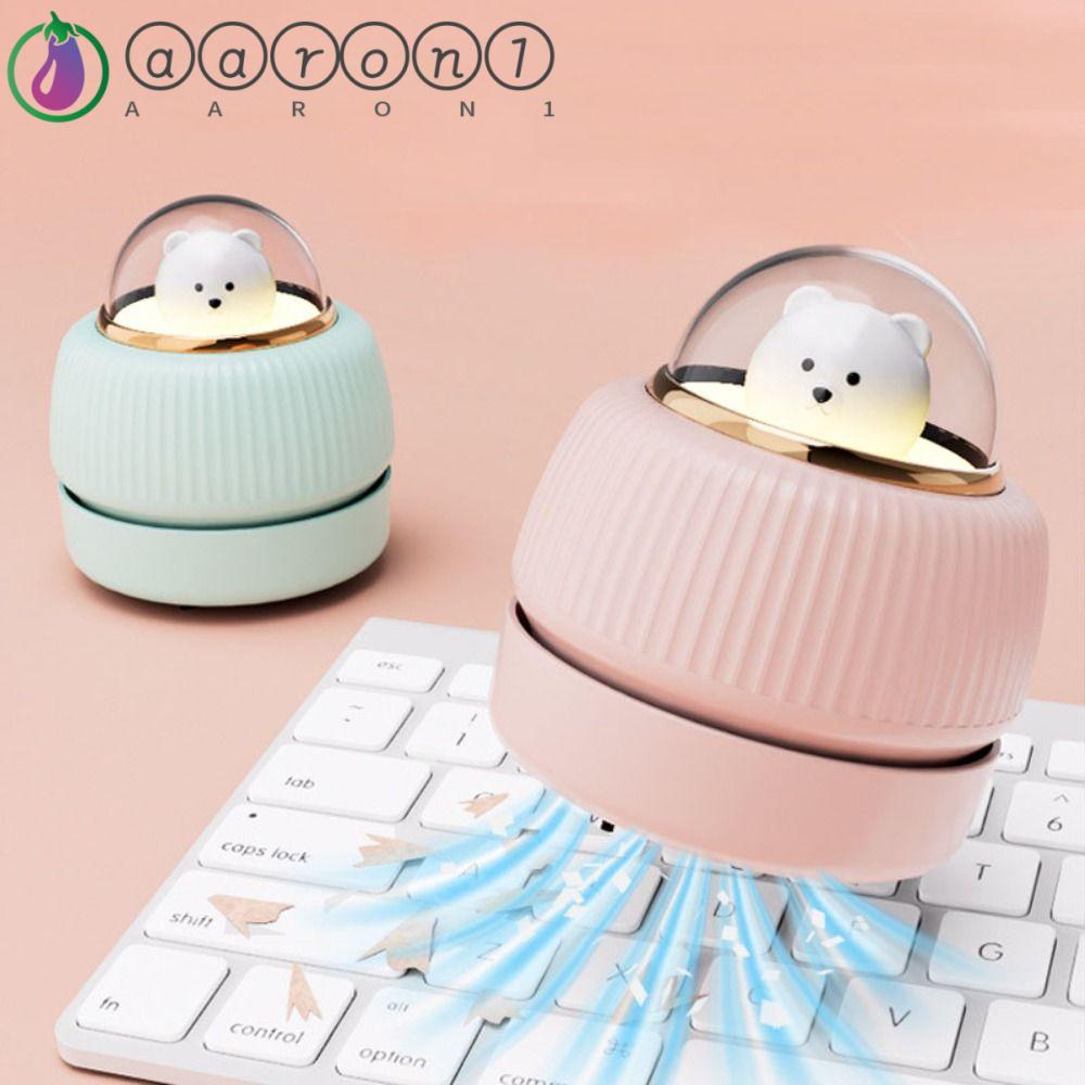 Aaron1 Máy Hút Bụi Để Bàn Hình Gấu Dạ Quang Dễ Thương