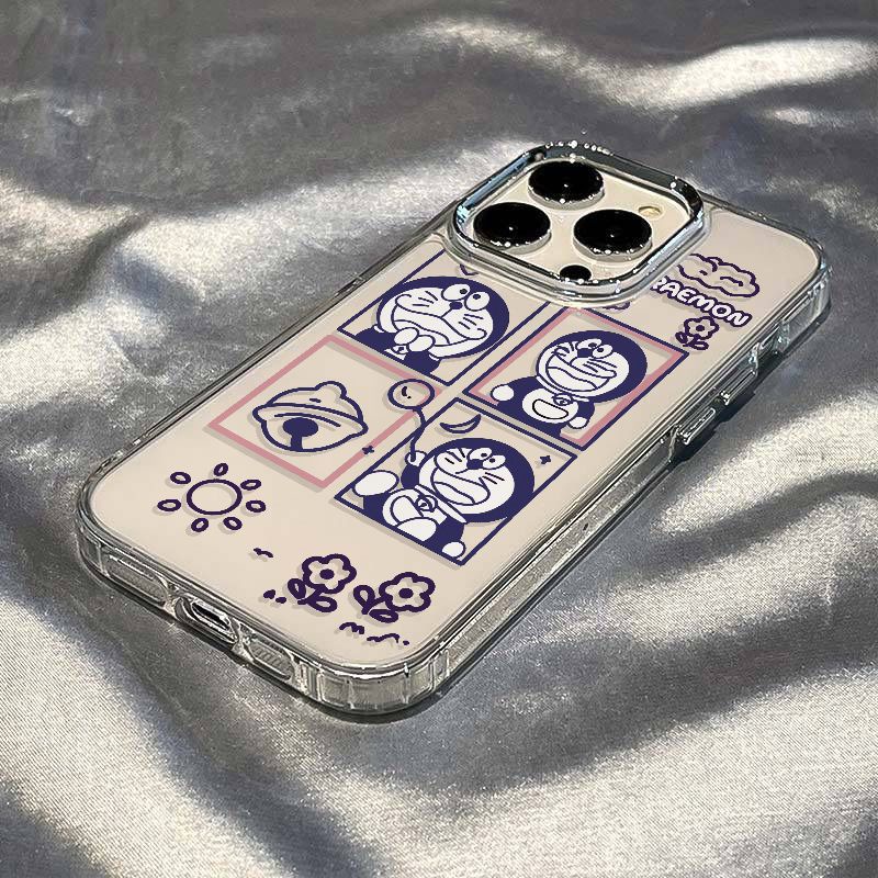 ✅Ốp Điện Thoại Dẻo Họa Tiết Doremon Dễ Thương Chống Sốc Cho iPhone12 M9UK 137 8ins plus14pro / max 11 127