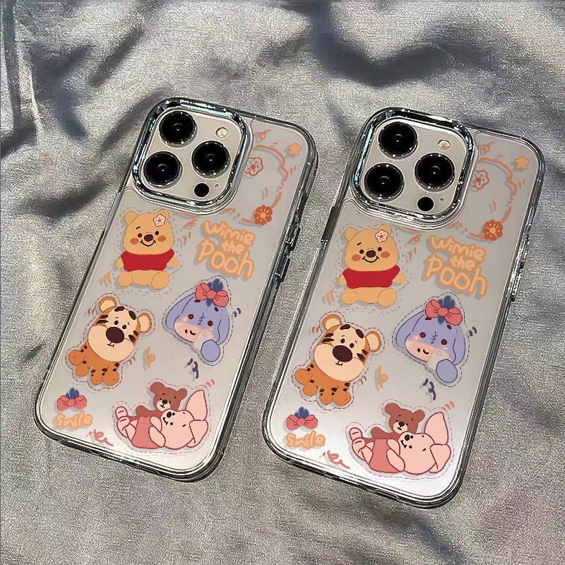 ✅Ốp Điện Thoại Mềm Chống Sốc Hình Gấu Pooh 13 Cho iPhone12 maxins78plus1114pro