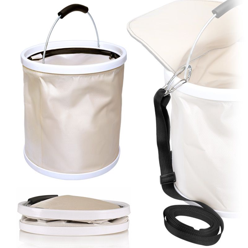 Xô gấp gọn cho ô tô xô câu cá ngoài trời kích thước lớn có nắp đậy cho ô tô Xô gấp gọn/xô câu cá gấp