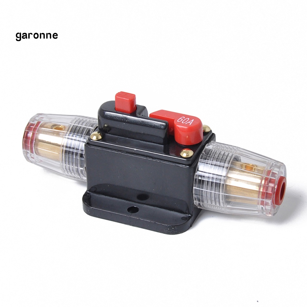 Giá Đỡ Cầu Chì / Video / Âm Thanh DC 12-24V 30 / 60 / 100A Chuyên Dụng Cho Xe Hơi