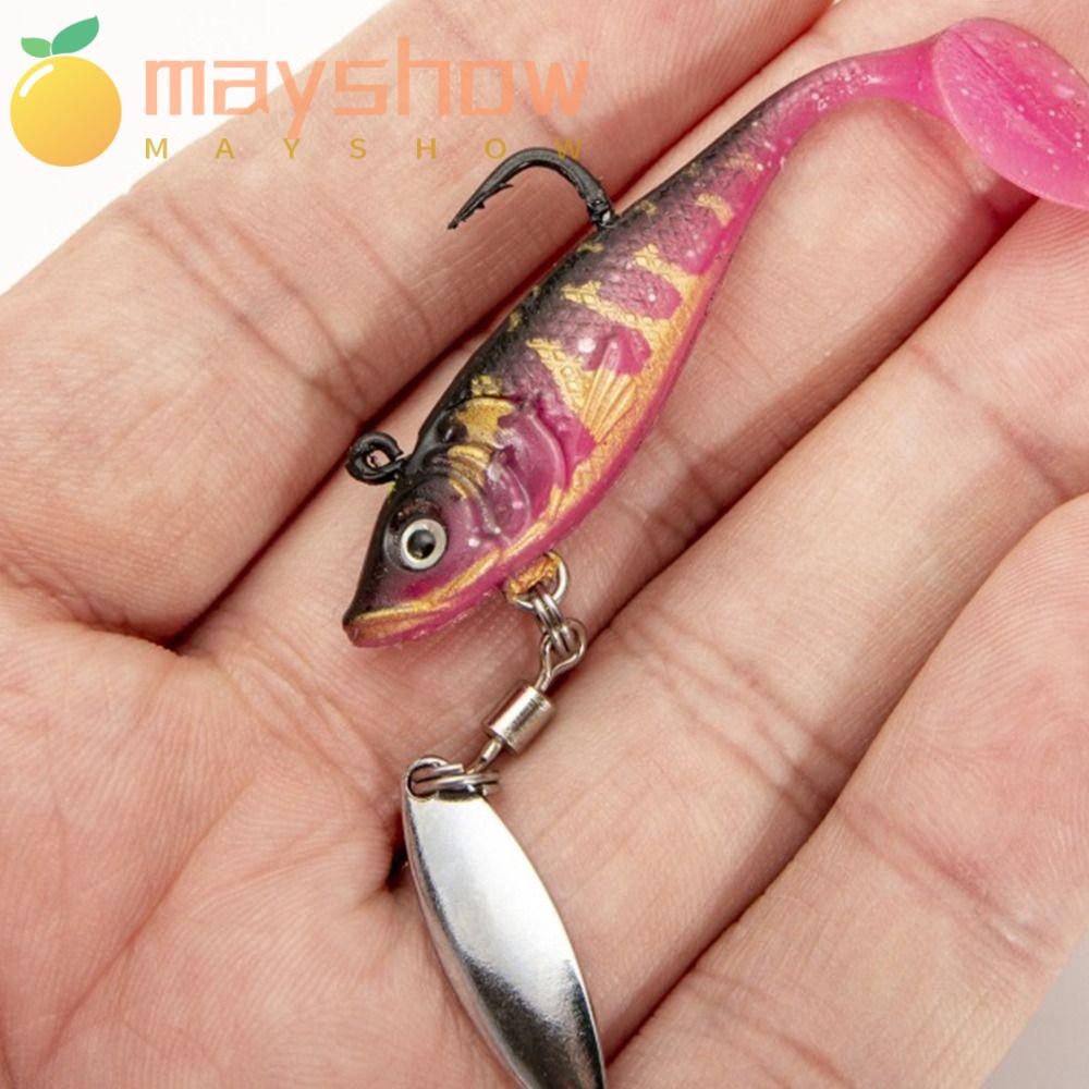 Set 2 Mồi Câu Cá Giả Hình Sâu Mềm Tiện Dụng