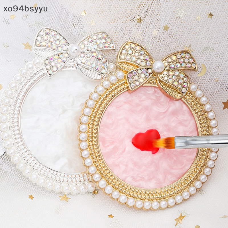 Khay Trưng Bày Móng Tay Giả Xo94Bsyu Hình Nơ Đính Ngọc Trai