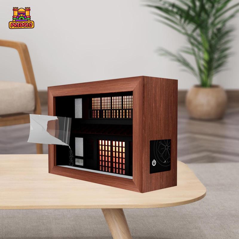 Predolo Mô Hình Kiến Trúc Nhật Bản Tỉ Lệ 1: 64 Trang Trí Phòng Khách