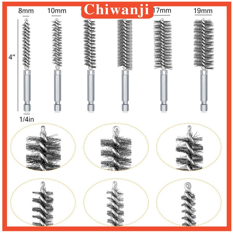 Set 10 Chổi Sợi Dây Làm Sạch Lỗ Khoan Điện Tiện Dụng
