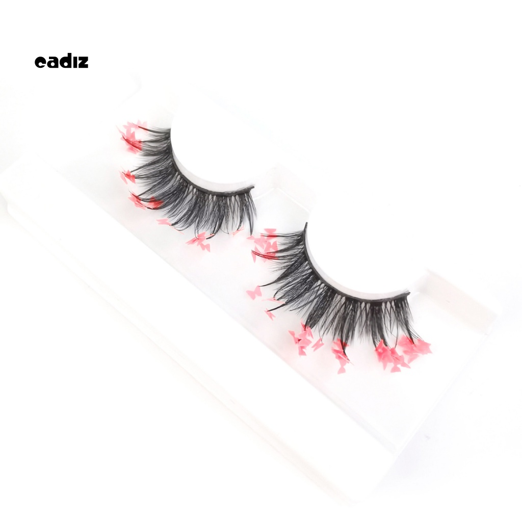 1 Cặp Lông Mi Giả Hiệu Ứng 3D Mềm Mại Thoải Mái Dành Cho Nữ