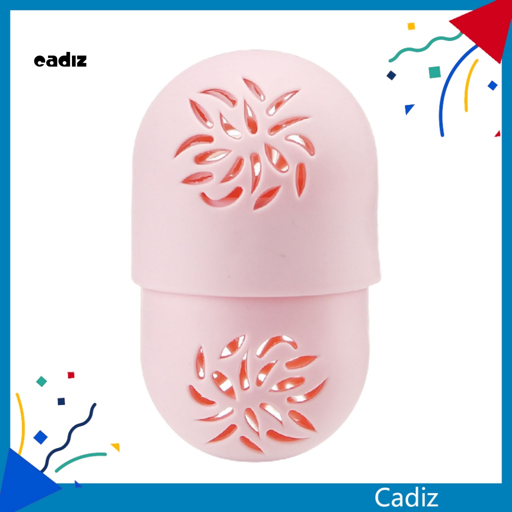 Hộp Đựng Mút Trang Điểm Hình Trứng Khoét Rỗng Thoáng Khí Chống Bụi Nhanh Khô