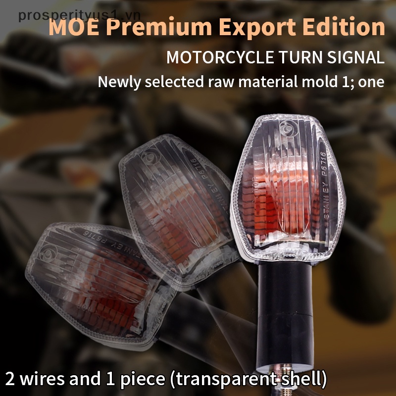1 [prosperityus1] 2 / 3 Dây Đèn Xi Nhan Trước Và Sau Siêu Bền Chất Lượng Cao Cho Xe Máy / Xe Hơi