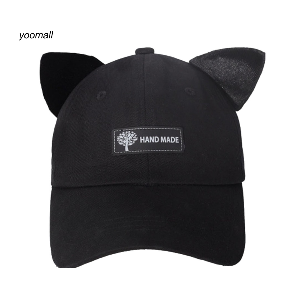 Yo / Phụ Nữ Mũ Phi Công Cá Tính Với Kính Râm Trong Suốt Trang Trí Tai Mèo Có Thể Gập Lại Cho Cosplay