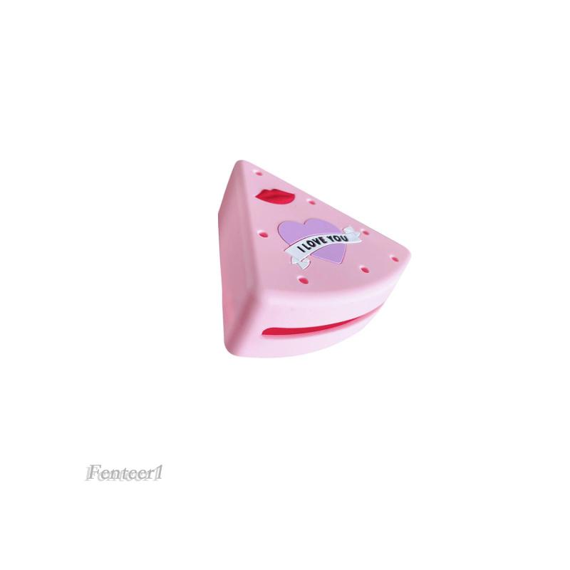 [Fenteer1] Giá Đỡ Mút Trang Điểm Hình Tam Giác Bằng Silicone Chống Bụi