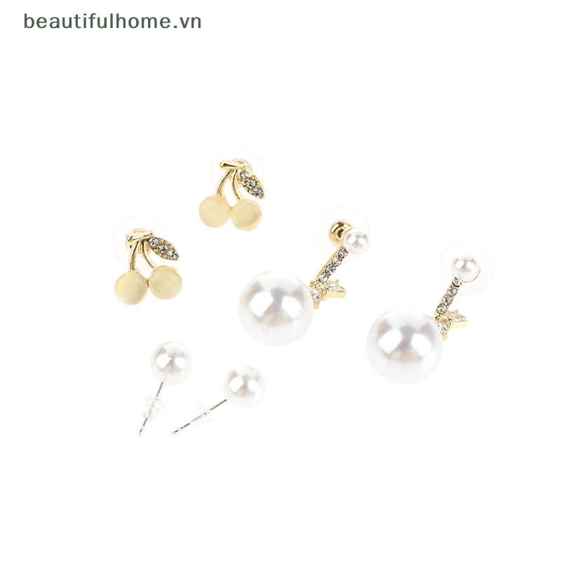 Bông Tai S925 Hình Nơ Đen Đính Pha Lê Ngọt Ngào