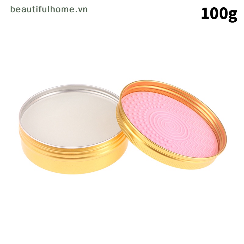 Bộ Dụng Cụ Vệ Sinh Cọ Trang Điểm 2 Trong 1 Bằng Silicone Tiện Dụng