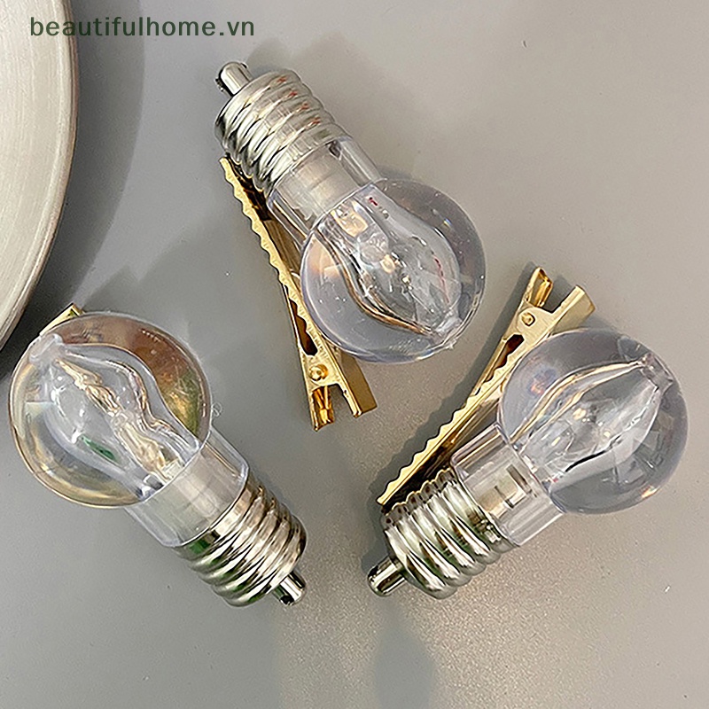 Kẹp Tóc Đèn Led Phát Sáng Thời Trang Ngọt Ngào Cho Nữ