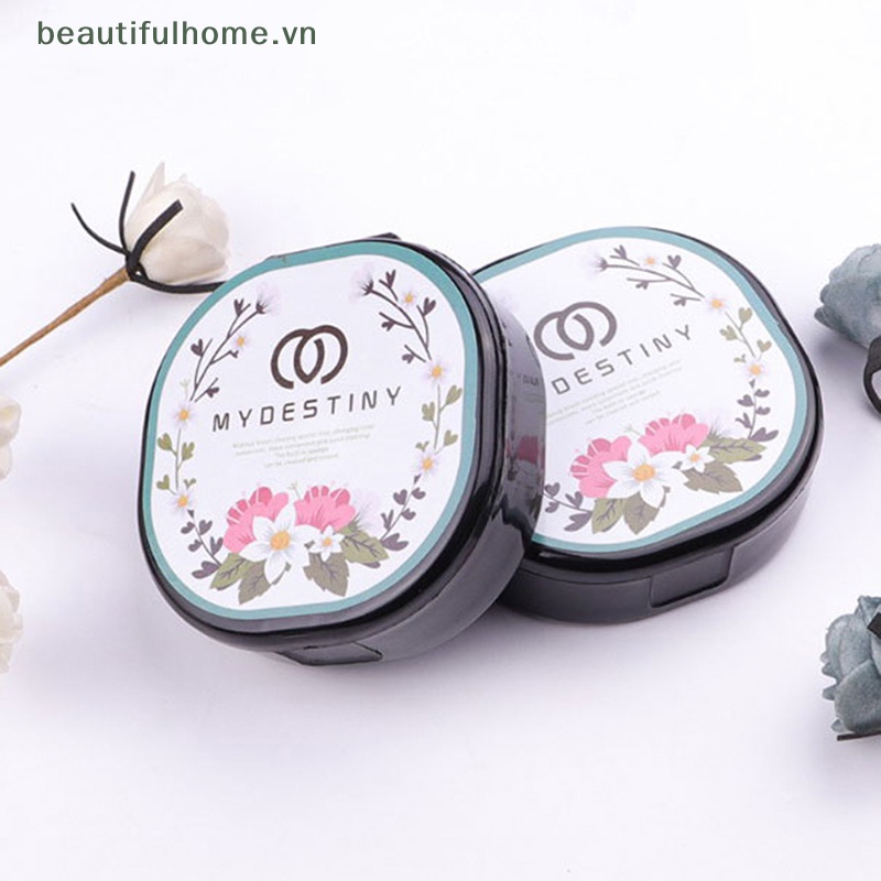 Hộp Vệ Sinh Cọ Trang Điểm Màu Đen Tiện Dụng