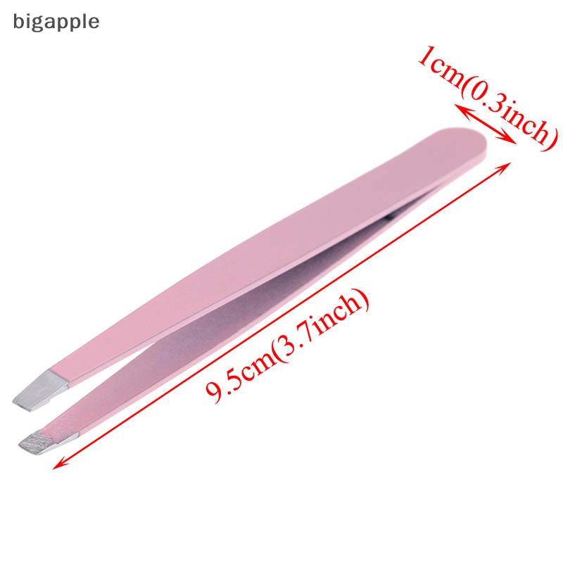 Bigapple Nhíp Tỉa Lông Mày Chuyên Nghiệp Bằng Thép Không Gỉ Rdgg RDG Chất Lượng Cao Chuyên Dùng