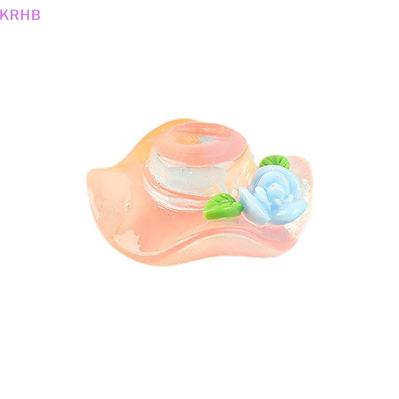 Set 5 Nắp Nhựa Phát Quang Dùng Trang Trí Nghệ Thuật / Trang Sức DIY Mới