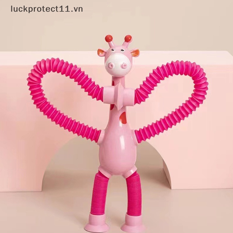 # Dây Cáp 3C &amp; NEW 3C # Đồ Chơi Xếp Hình Hươu Cao Cổ Ống Hút Hoạt Hình Mới Lạ
