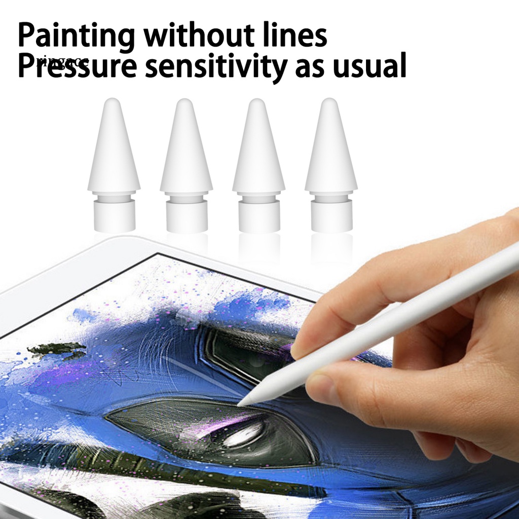 Đầu Bút Cảm Ứng Điện Dung RGA Chống Trượt Chống Trầy Xước Không Gây Tiếng Ồn Thay Thế Cho Apple Pencil 2 1