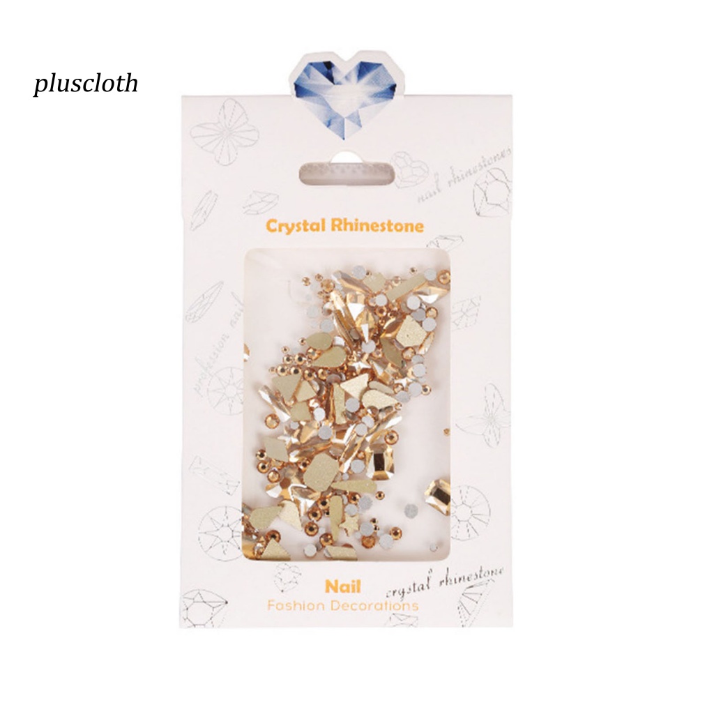 1 Túi Phụ Kiện Trang Trí Móng Tay Tạo Hiệu Ứng 3D Màu Sắc Tươi Sáng Dễ Sử Dụng