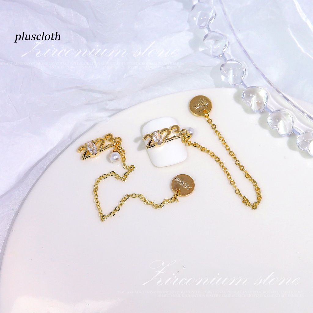 Hộp Hạt Kim Cương Giả Lấp Lánh Sang Trọng Trang Trí Móng Tay 2023