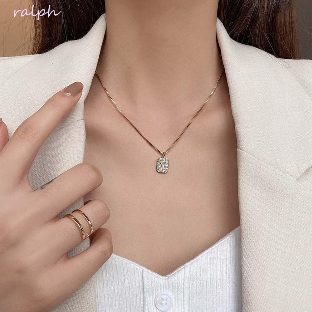 Vòng cổ Mặt Chữ M Thời Trang Dành Cho Nữ|Mặt Vòng cổ Thời Trang Cá Tính Cho Nữ