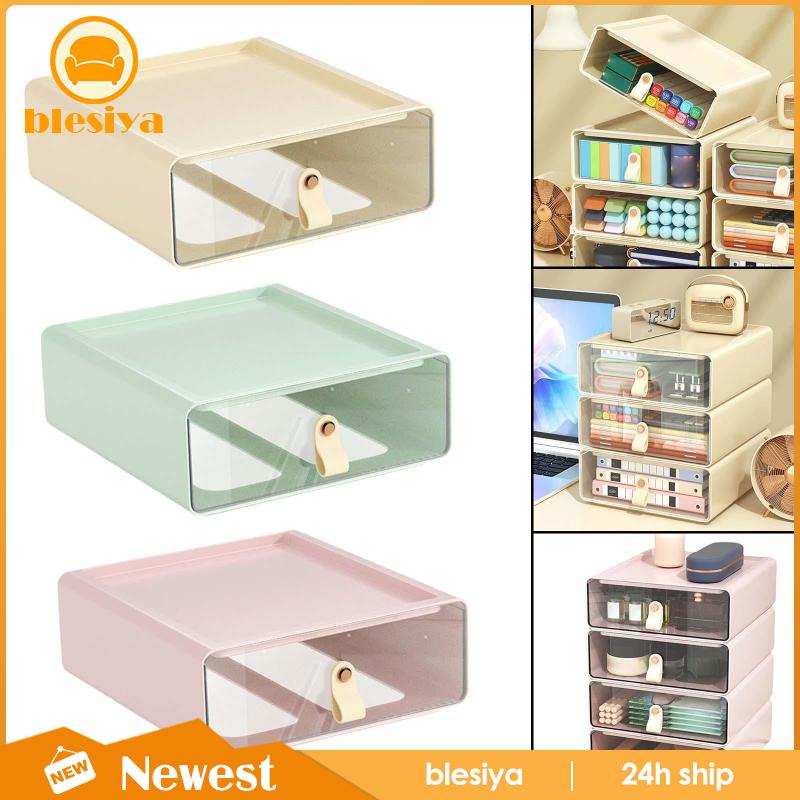 Ngăn Kéo Đựng Đồ Để Bàn Có Thể Xếp Chồng Tiện Dụng Cho Nhà Tắm / Văn Phòng